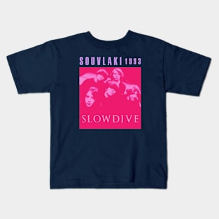 Slowdive Fanart Kids T-Shirt